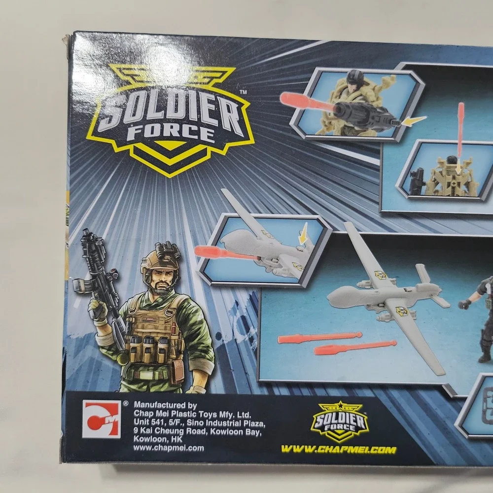 Soldier Force Command Playset Military Action Figure Drone 545327 New In Box